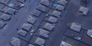 flooded community