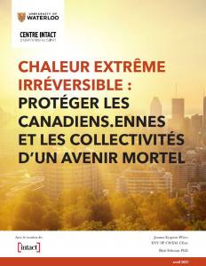 Chaleur extreme Report Cover