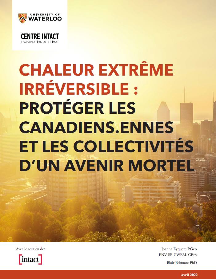 Chaleur extreme Report Cover