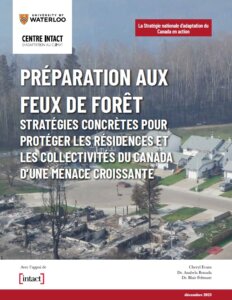 Cover photo of wildfire report