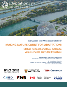 Making Nature Count Report cover